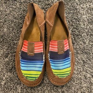 Rainbow Stripe Ariat Cruisers